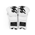 GANT MMA À LACETS (BLANC/NOIR)