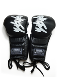 LACE-UP MMA GLOVE (BLACK/WHITE)