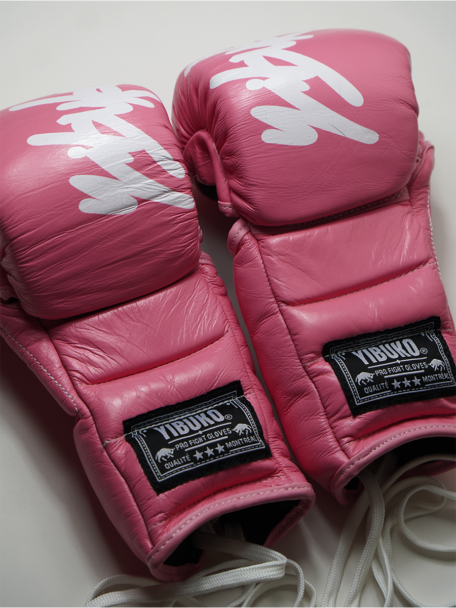 LACE-UP MMA GLOVE (PINK)