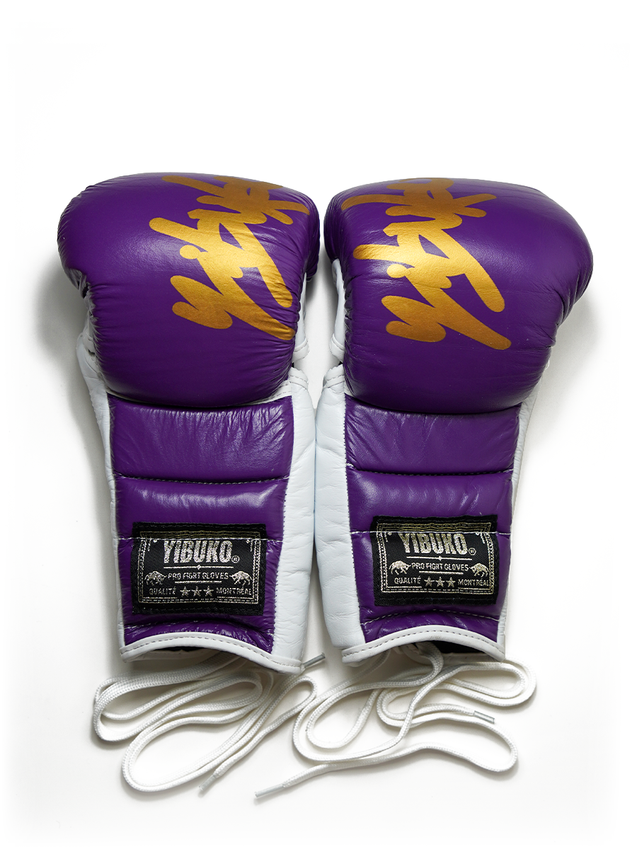 LACE-UP MMA GLOVE (PURPLE)