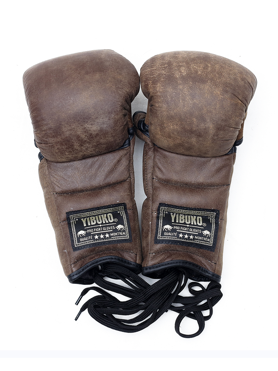 LACE-UP MMA GLOVE (VINTAGE BROWN)