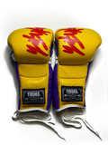 LACE-UP MMA GLOVE (YELLOW)