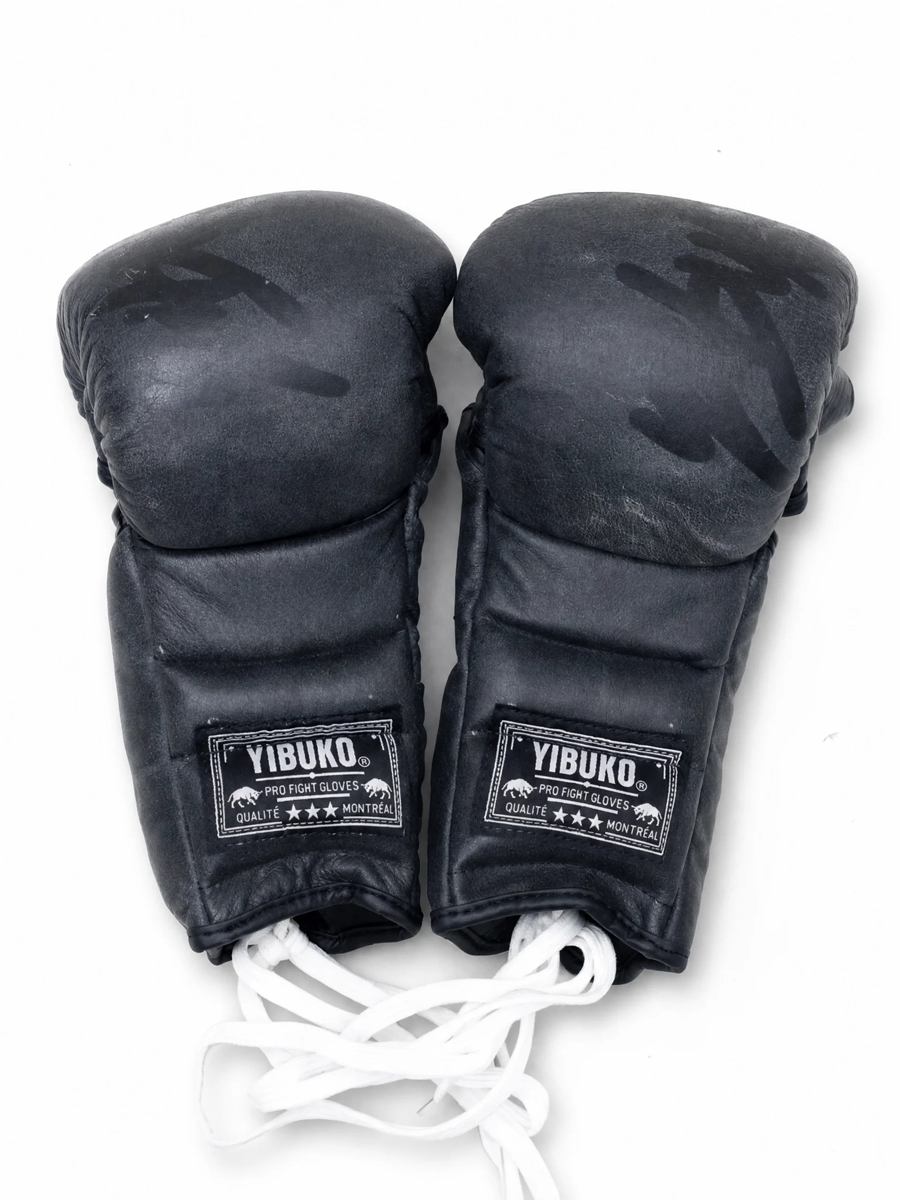 LACE-UP MMA GLOVE (VINTAGE BLACK)