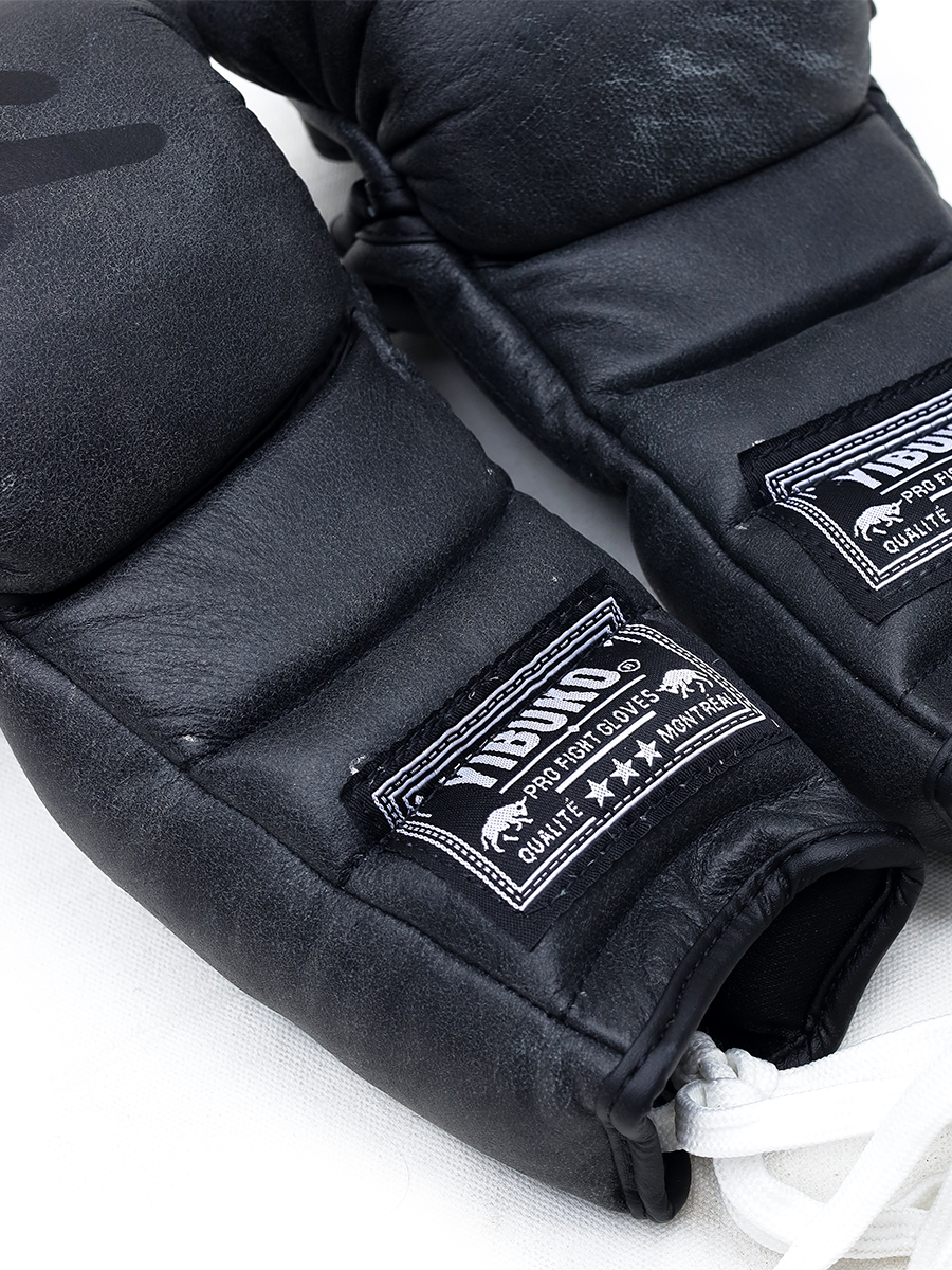 LACE-UP MMA GLOVE (VINTAGE BLACK)