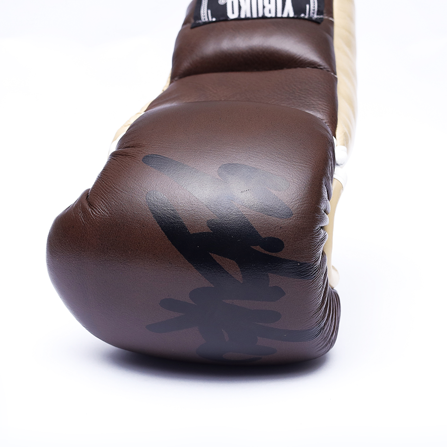 LACE-UP MMA GLOVE (COFFEE)