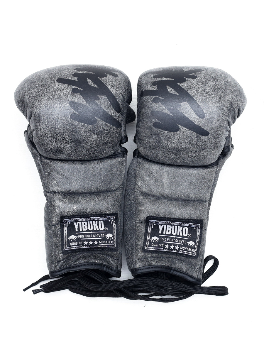 LACE-UP MMA GLOVE (VINTAGE GREY)