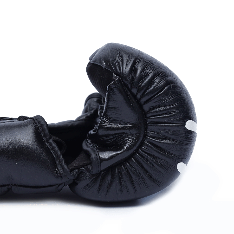 LACE-UP MMA GLOVE (BLACK/WHITE)