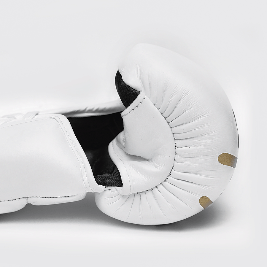 LACE-UP MMA GLOVE (WHITE) – YIBUKO FIGHTWEAR