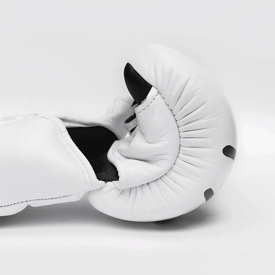 GANT MMA À LACETS (BLANC/NOIR)