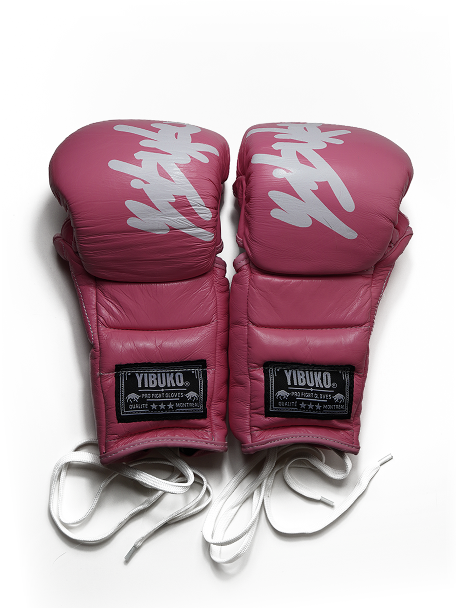 LACE-UP MMA GLOVE (PINK)