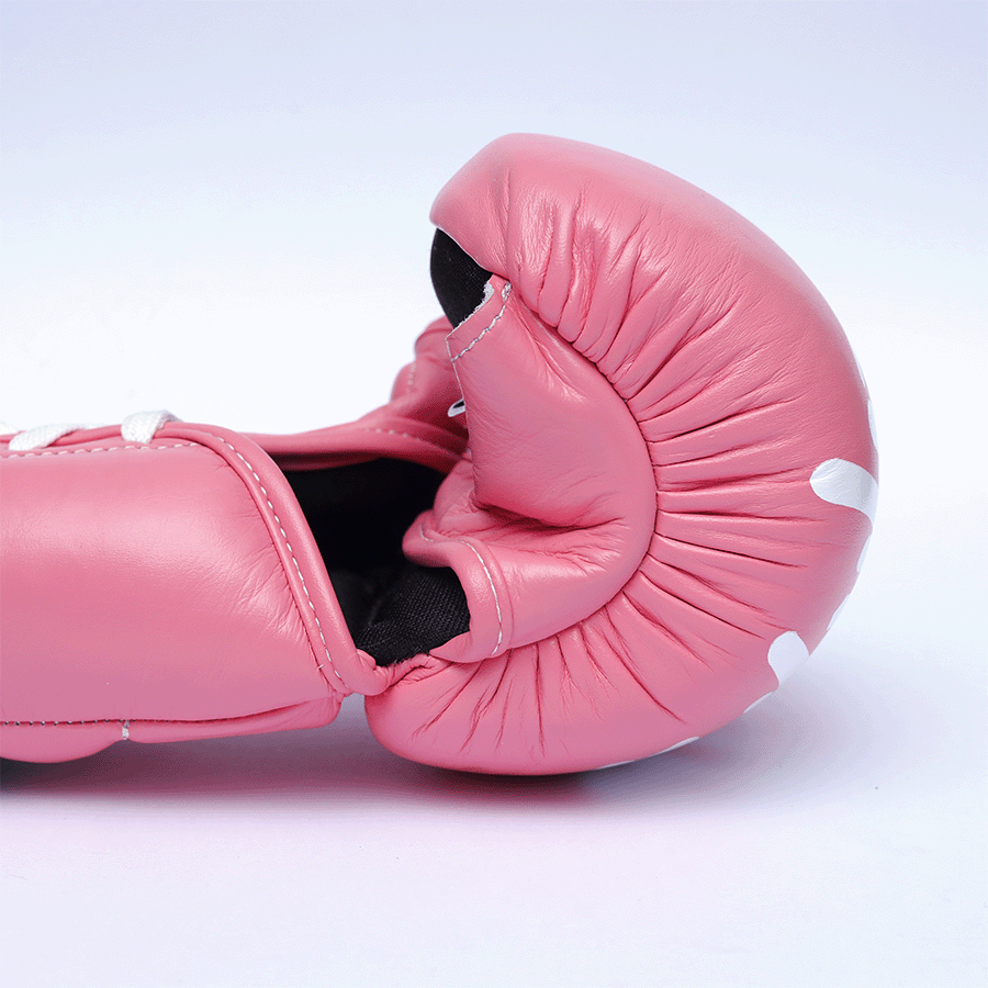 GANTS MMA À LACETS (ROSE)