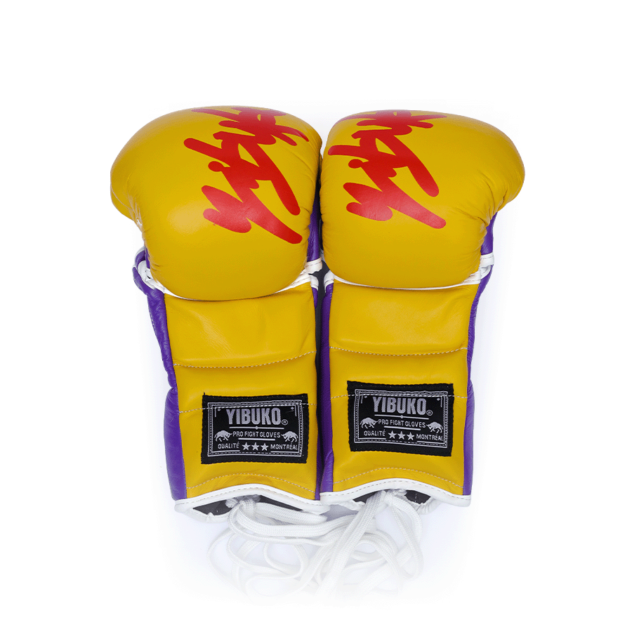 GANT MMA À LACETS (JAUNE)